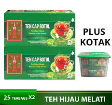 TEH CAP BOTOL ISI 25 (PAKET CONTAINER)
