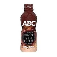 ABC COFFEE DRINK CHOCOMALT COFFE BTL 200mL