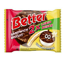 ROMA SANDWICH BETTER COKLAT - VANILA PCK 22/27g