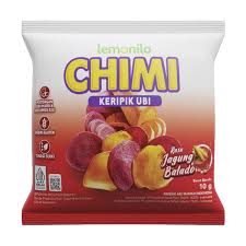 LEMONILO KERIPIK UBI RASA JAGUNG BALADO 10G