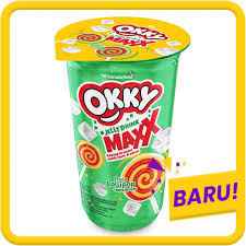 OKKY JELLY DRINK MAXX FRUITY LOLLIPOP 220ML